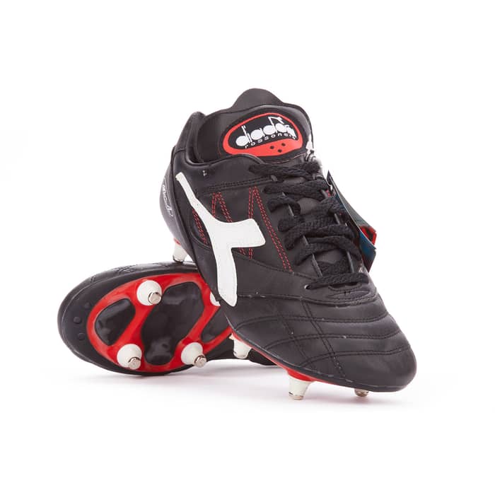 1992 Diadora Rossonero SC D.A. Football Boots *In Box* SG 9½