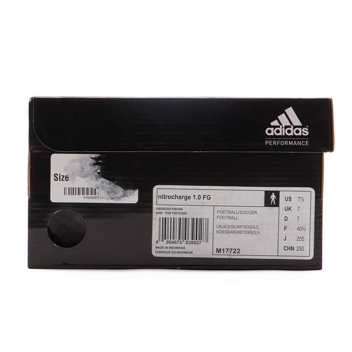 2014 adidas Nitrocharge 1.0 Football Boots *In Box* FG 7½