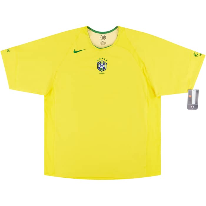 2002-04 Brazil Nike Training Shirt