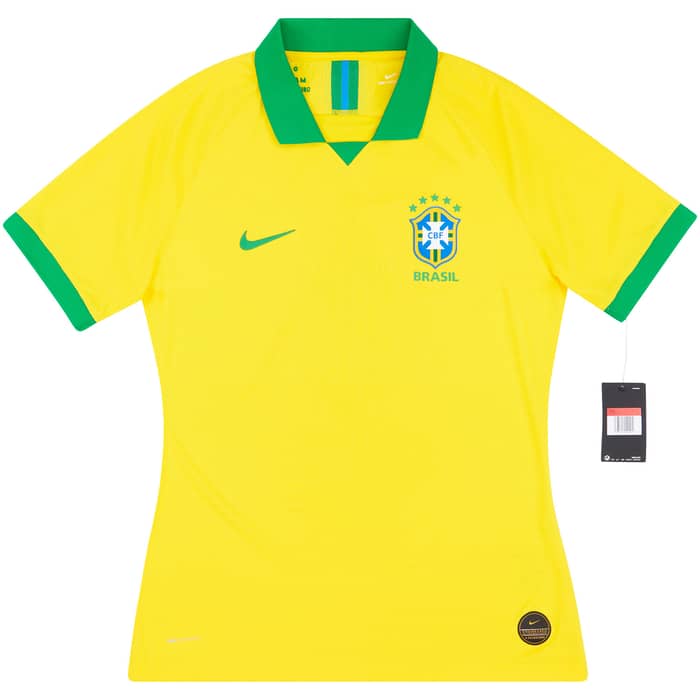 2019-20 Brazil Player Issue Authentic Home Shirt - NEW