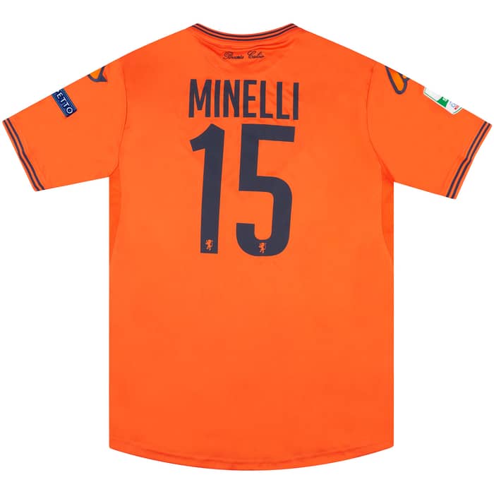 2016-17 Brescia Match Issue GK Shirt Minelli #15