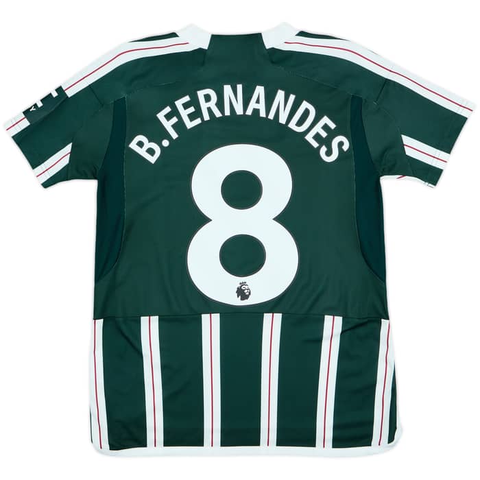2023-24 Manchester United Away Shirt B.Fernandes #8 - 10/10 - (Women's S)