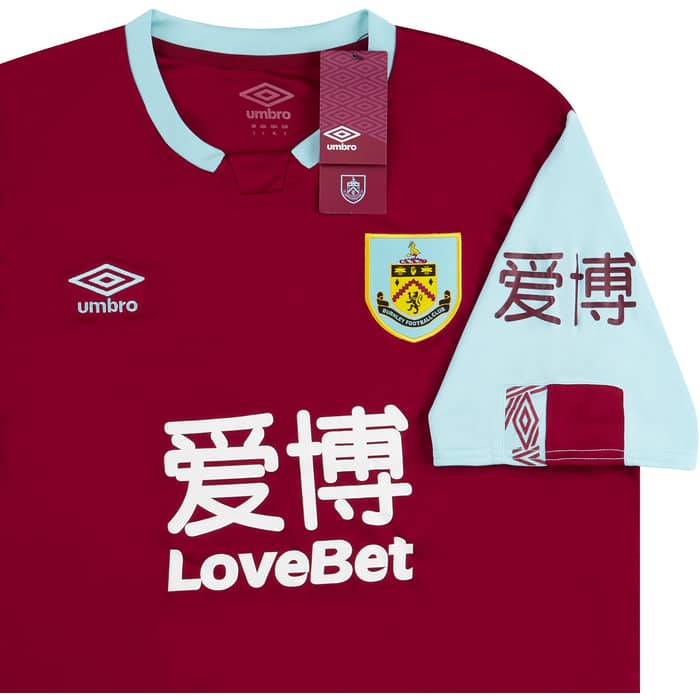 2019-20 Burnley Home Shirt - NEW