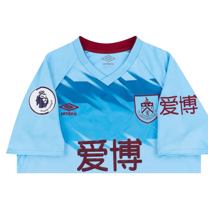 2019-20 Burnley Match Issue Away Shirt Brady #12