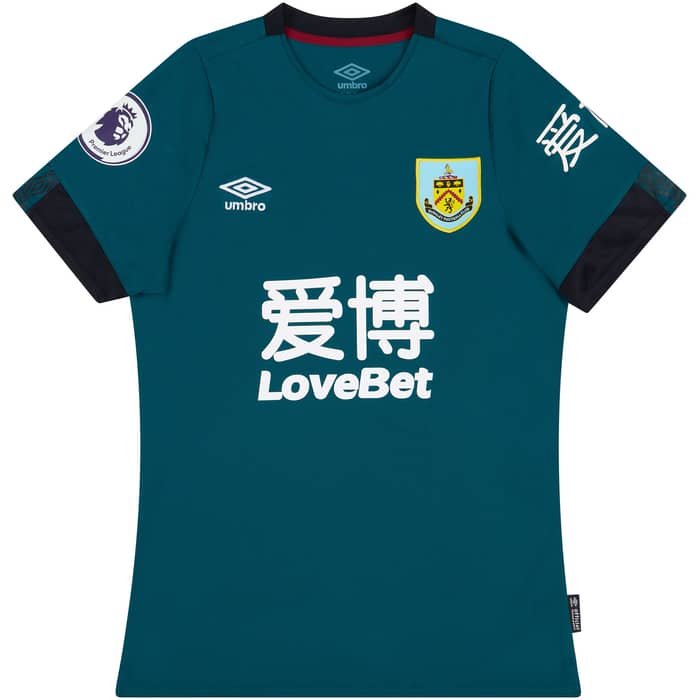 2019-20 Burnley Match Issue Third Shirt Brady #12