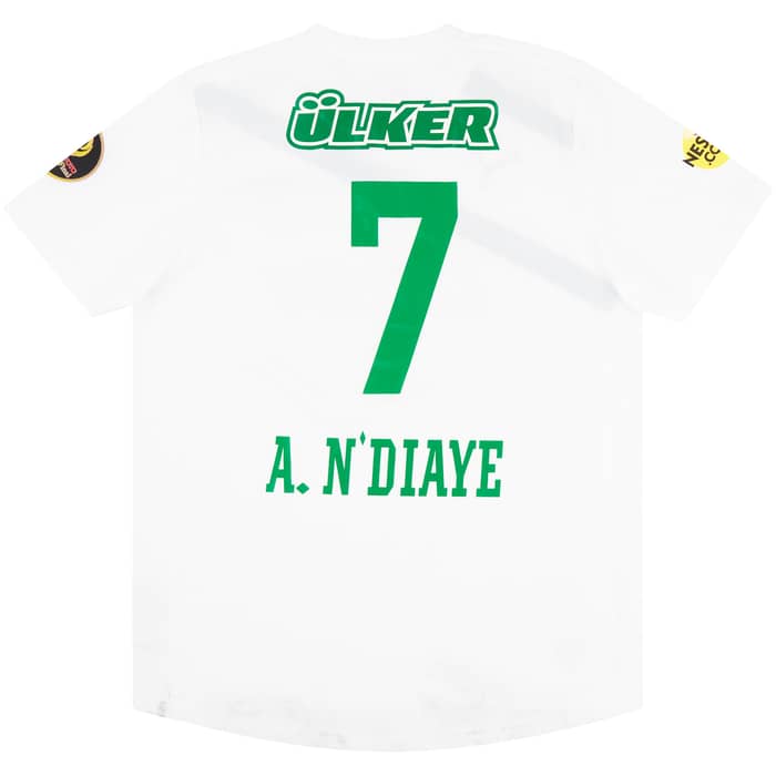 2011-12 Bursaspor Match Issue Fourth Shirt A.N'Diaye #7