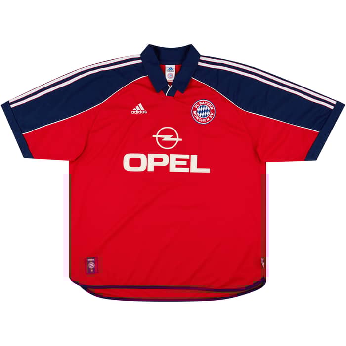 1999-01 Bayern Munich Home Shirt Elber #9