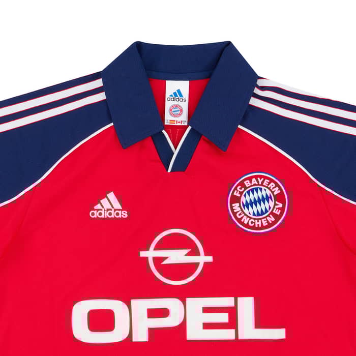 1999-01 Bayern Munich Home Shirt Elber #9