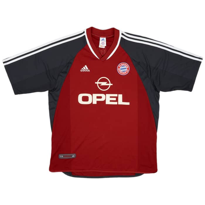 2001-02 Bayern Munich Home Shirt Elber #9