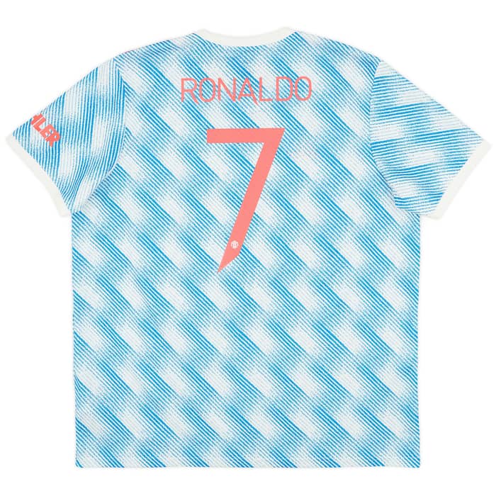 2021-22 Manchester United Away Shirt Ronaldo #7 - 9/10 - (XXL)