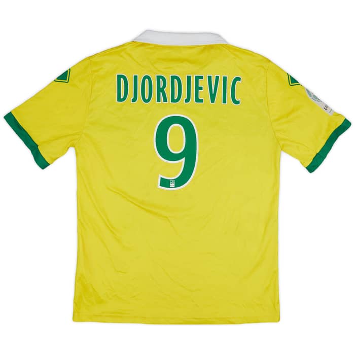 2012-13 Nantes Home Shirt Djordjevic #9 - 8/10 - (XL)