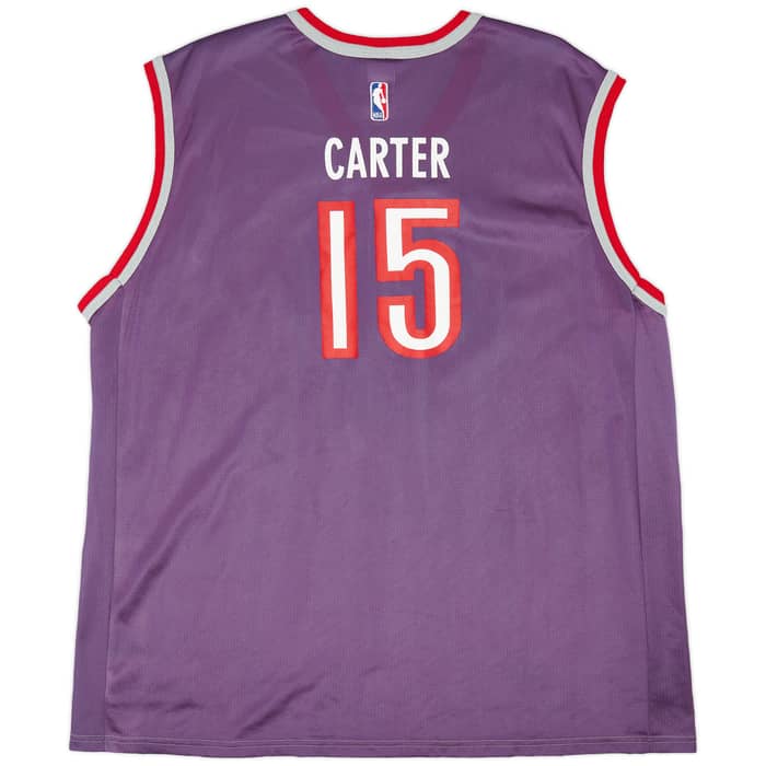1999-02 Toronto Raptors Carter #15 Champion Jersey (Alternate) XL