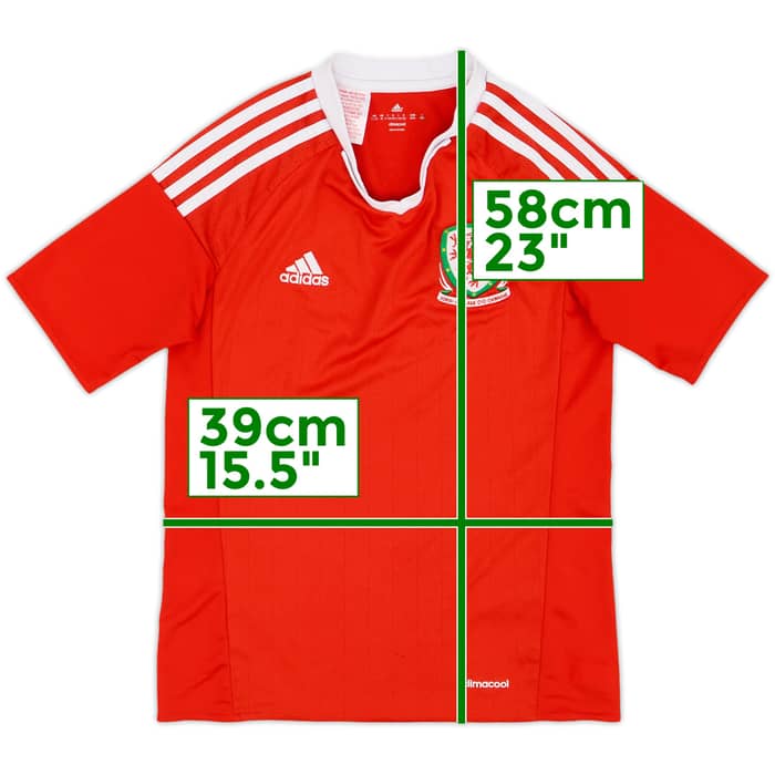 2016-17 Wales Home Shirt - 7/10 - (M.Boys)