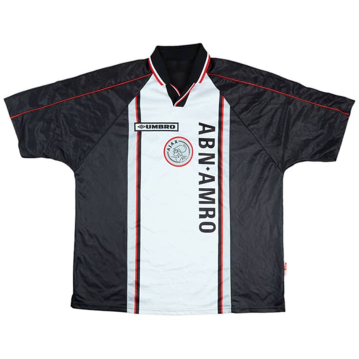 1998-99 Ajax Away Shirt F.De Boer #4 - 9/10 - (XXL)
