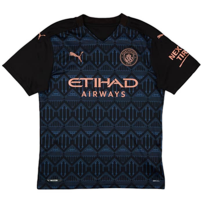 2020-21 Manchester City Away Shirt Foden #47 - 5/10 - (M)