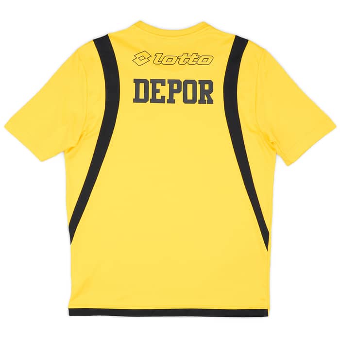 2014-15 Deportivo Lotto Training Tee - As New - (M)
