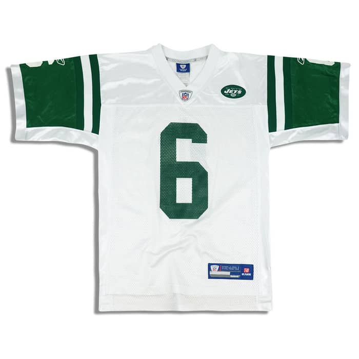 2009-11 New York Jets Sanchez #6 Reebok On Field Jersey (Away) Y