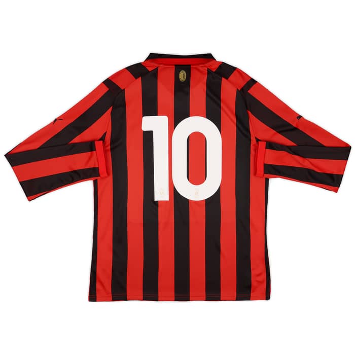2024-25 AC Milan 125th Anniversary Authentic L/S Shirt #10 (Rafa Leao)