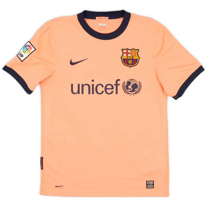 2009-10 Barcelona Away Shirt Messi #10 - 8/10 - (S)