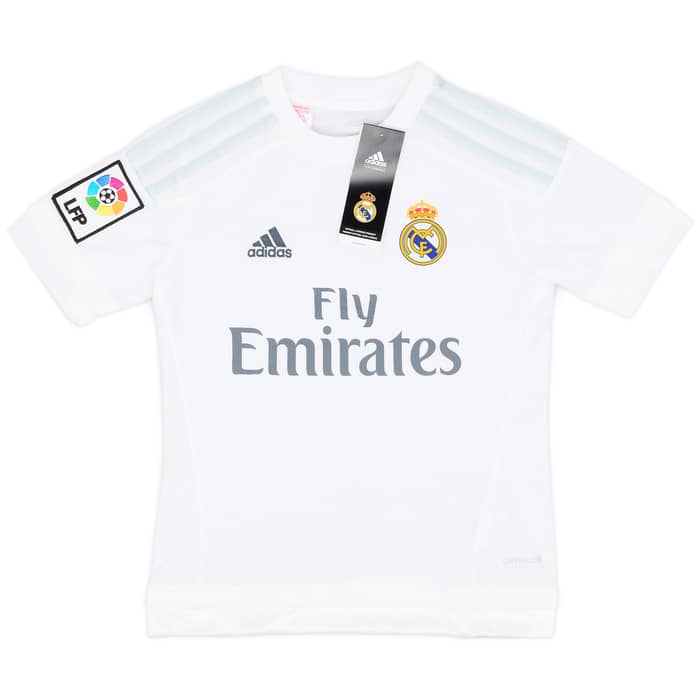 2015-16 Real Madrid Home Shirt Bale #11 (S.Boys)