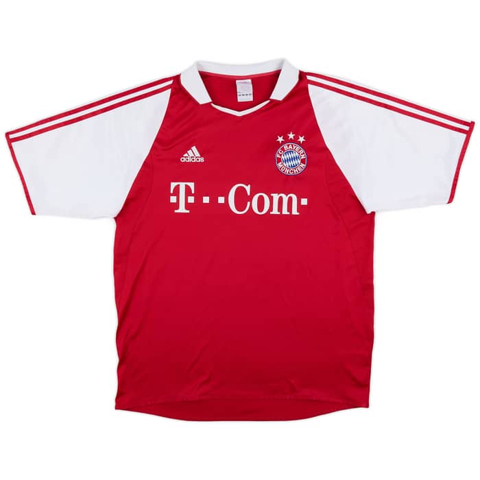 2004-05 Bayern Munich Home Shirt Ballack #13 - 8/10 - (L)