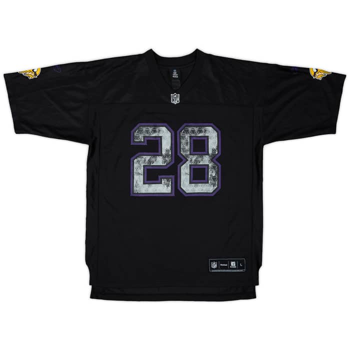 2010 Minnesota Vikings Peterson #28 Reebok Fashion Jersey - 6/10 - (L)