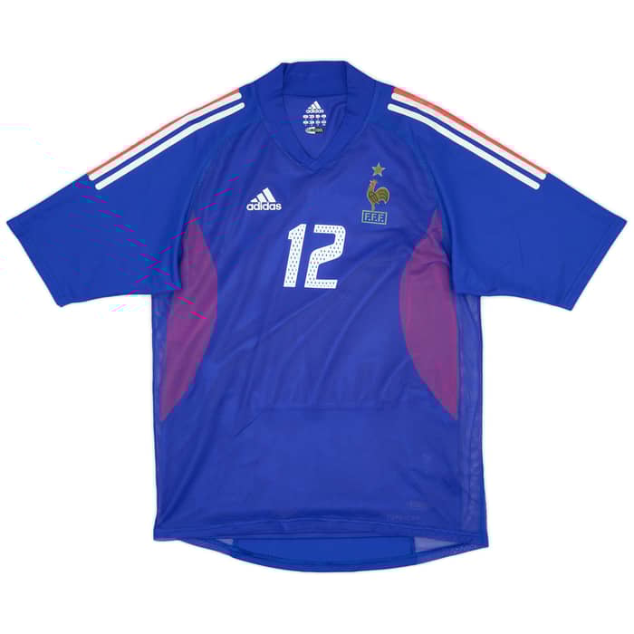 2002-04 France Player Issue Home Shirt Henry #12 - 6/10 - (M)