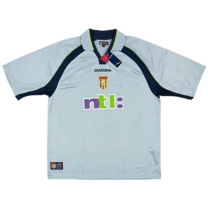 2001-02 Aston Villa Away Shirt Angel #8 (XL)