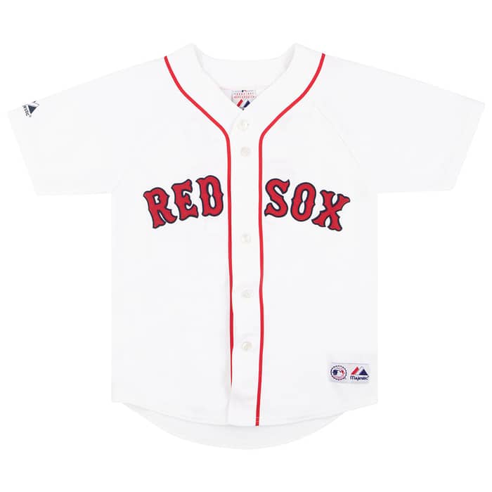 2006-08 Boston Red Sox Beckett #19 Majestic Jersey (Home) Y