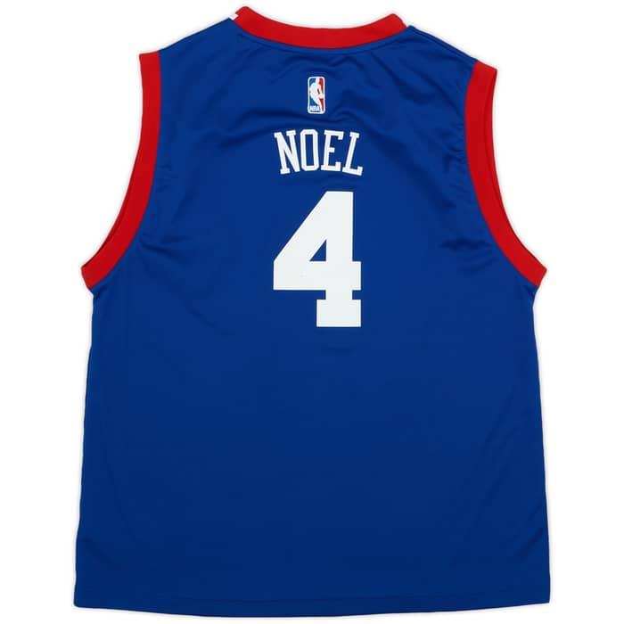 2014-15 Philadelphia 76ers Noel #4 adidas Away Jersey - 8/10 - (XL.Boys)