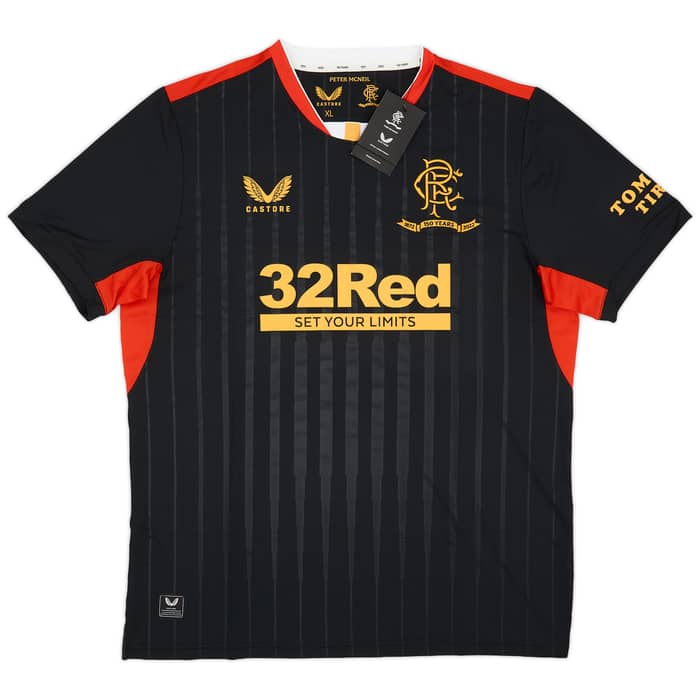 2021-22 Rangers Player Issue Pro '150 Years Anniversary' Away Shirt (XL)