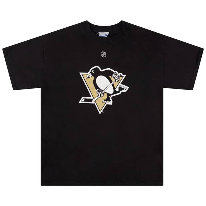 2005-08 Pittsburgh Penguins Crosby #87 Reebok Tee L