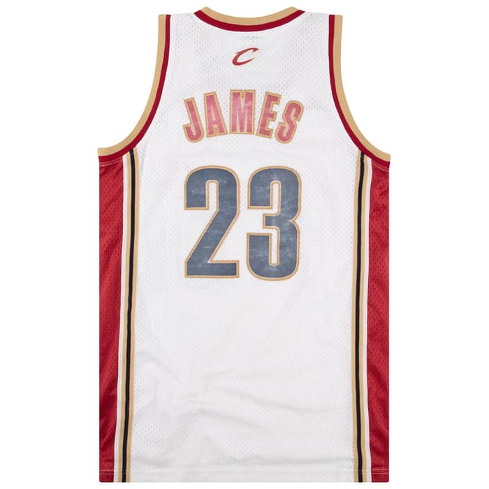 2006-10 Cleveland Cavaliers James #23 adidas Swingman Jersey (Home) S
