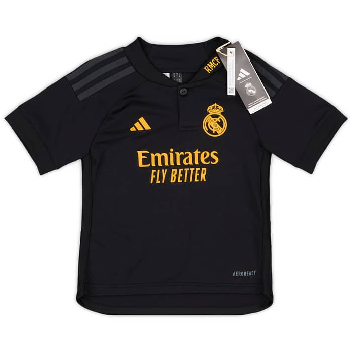 2023-24 Real Madrid Third Shirt & Shorts Kit (Little Kids)