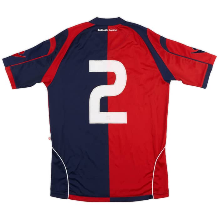 2009-10 Cagliari Home Shirt #2 - 7/10 - (S)