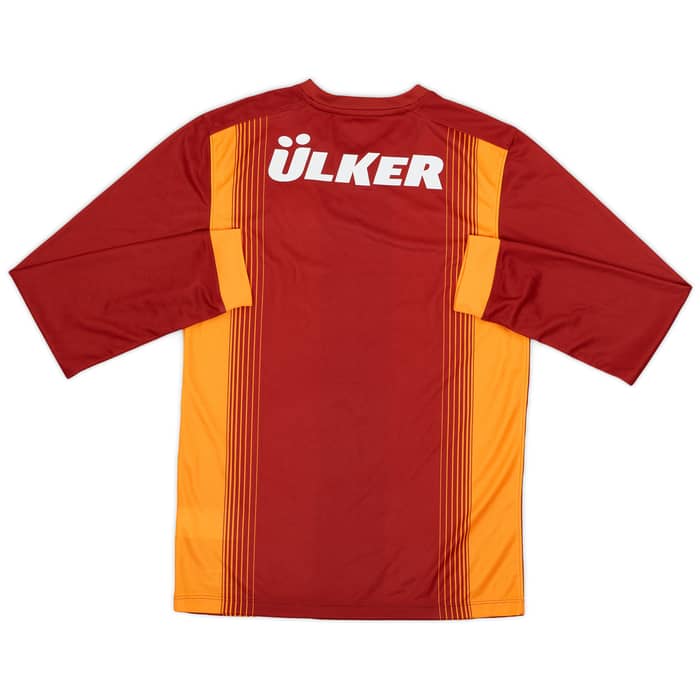 2014-15 Galatasaray Home L/S Shirt - 7/10 - (S)