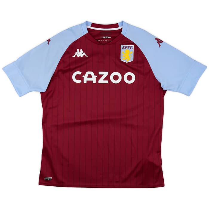 2020-21 Aston Villa Home Shirt Grealish #10 - 8/10 - (XXL)