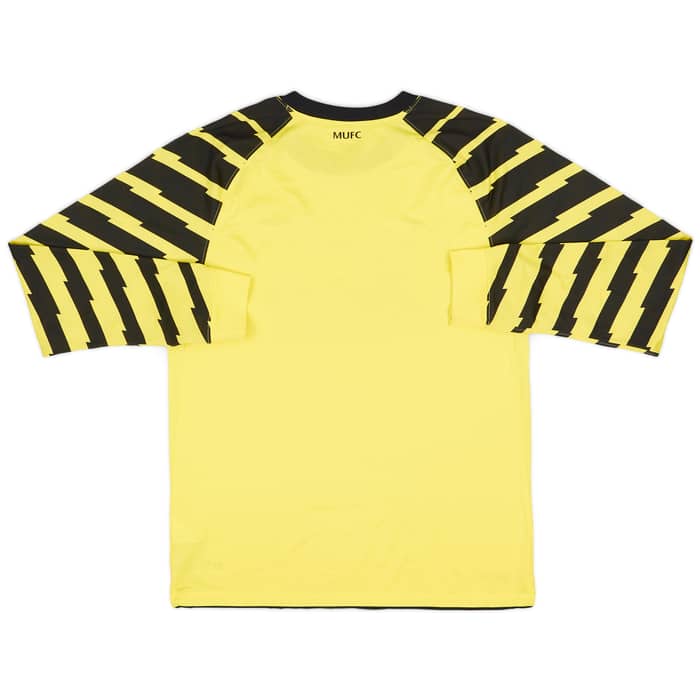 2010-11 Manchester United Yellow GK Shirt - 6/10 - (M)