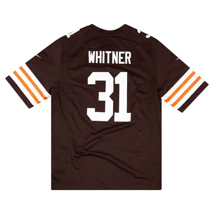 2014 Cleveland Browns Whitner #31 Nike Game Jersey (Home) XL