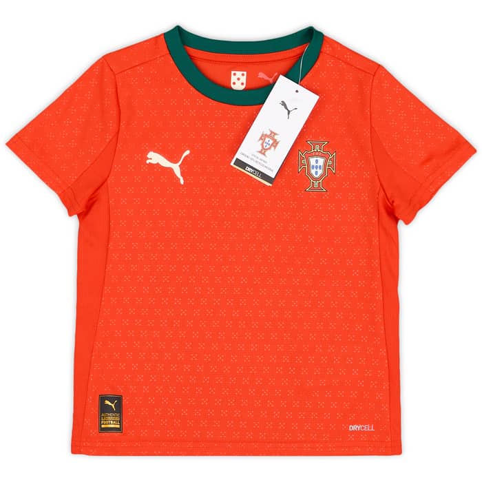 2025-26 Portugal Home Shirt (Little Kids)