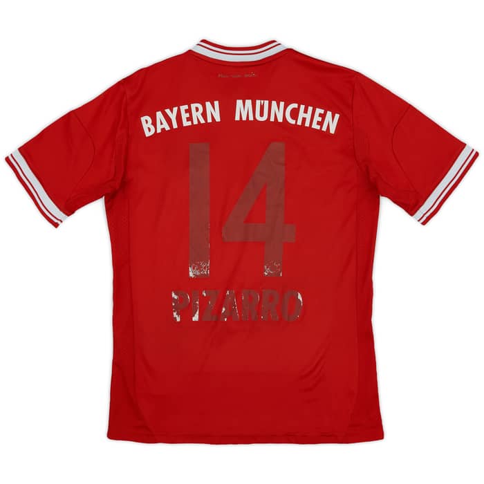 2013-14 Bayern Munich Home Shirt Pizarro #14 - 4/10 - (XL.Boys)