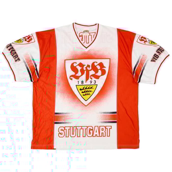 1990s Stuttgart Nutmeg Graphic Shirt - 9/10 - (XL)