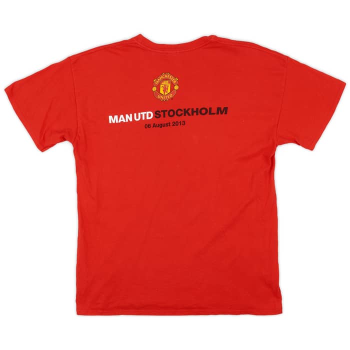 2013 Manchester United Stockholm Leisure Tee - 8/10 - (L)