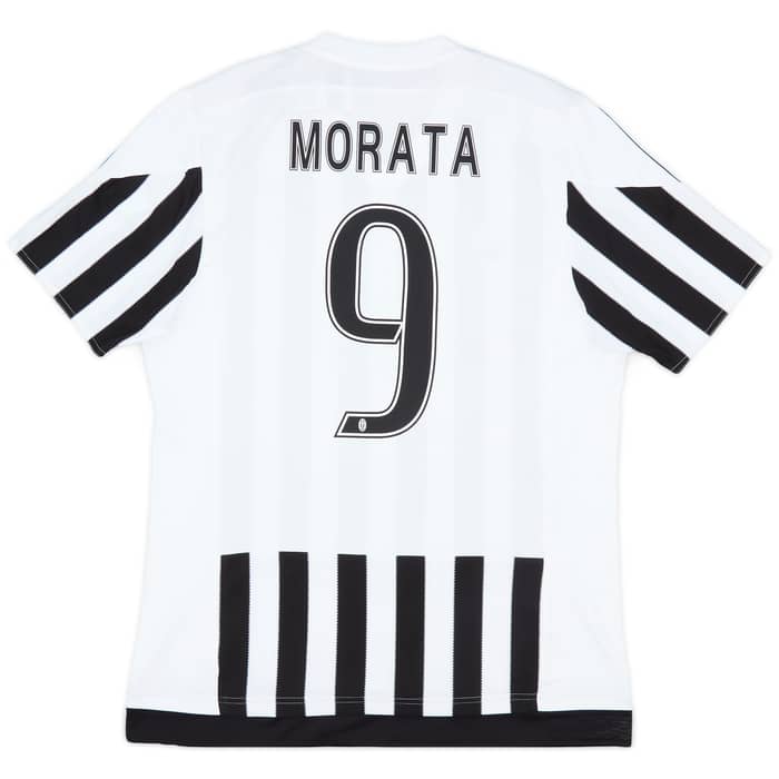 2015-16 Juventus Home Shirt Morata #9 (L)