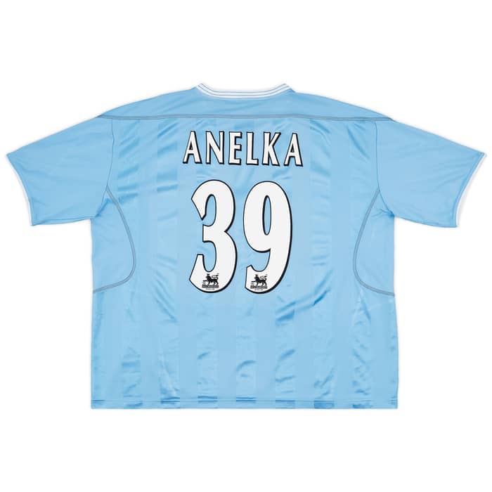 2003-04 Manchester City Home Shirt Anelka #39 - 7/10 - (XXL)