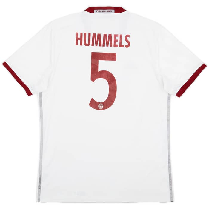 2016-17 Bayern Munich Third Shirt Hummels #5 - 5/10 - (L)