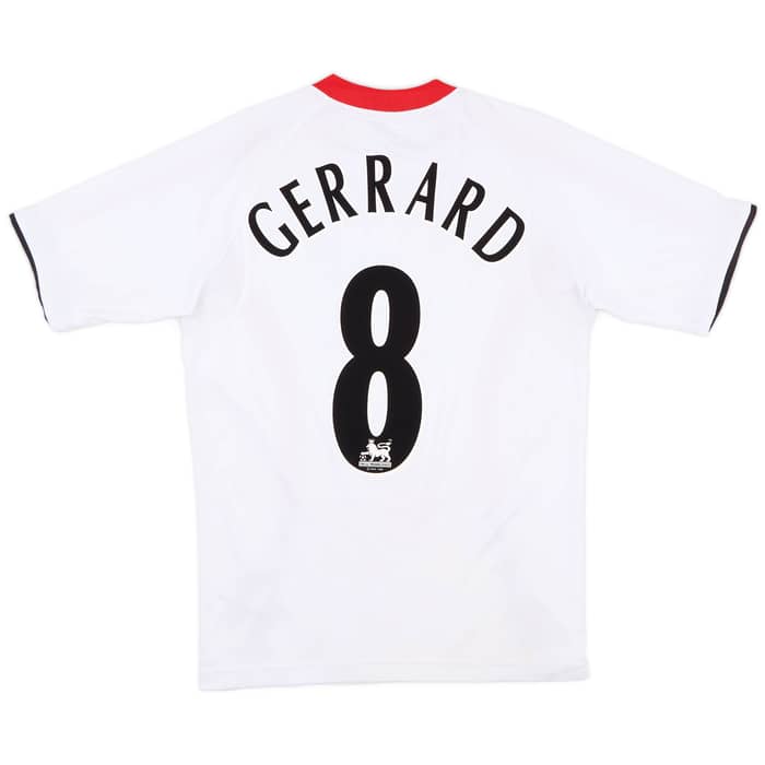 2005-06 Liverpool Away Shirt Gerrard #8 - 5/10 - (S)