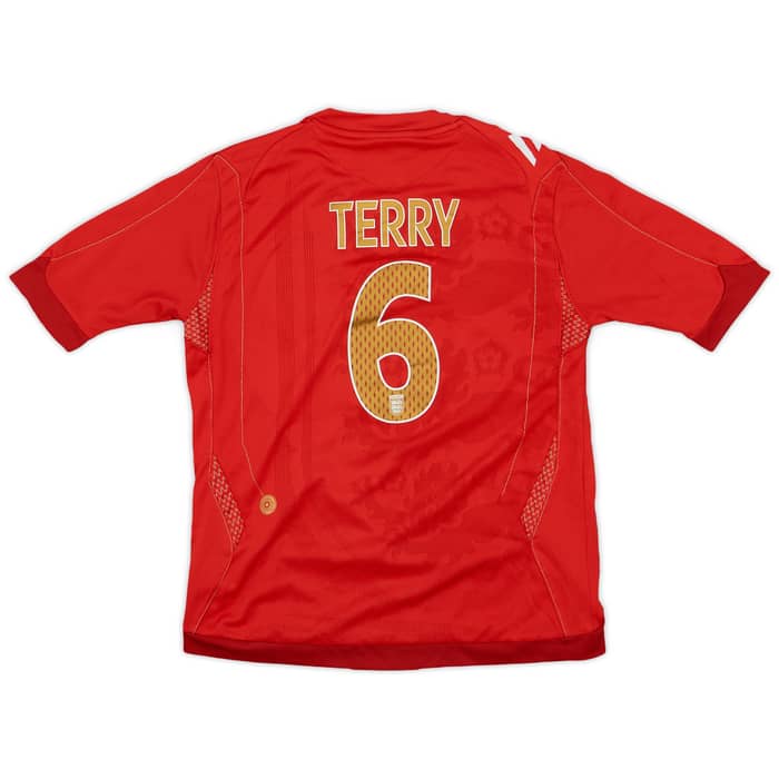 2006-08 England Away Shirt Terry #6 - 9/10 - (S.Boys)