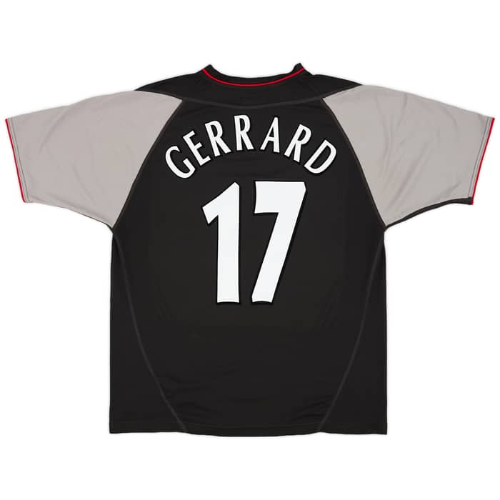2002-04 Liverpool Away Shirt Gerrard #17 - 6/10 - (L)
