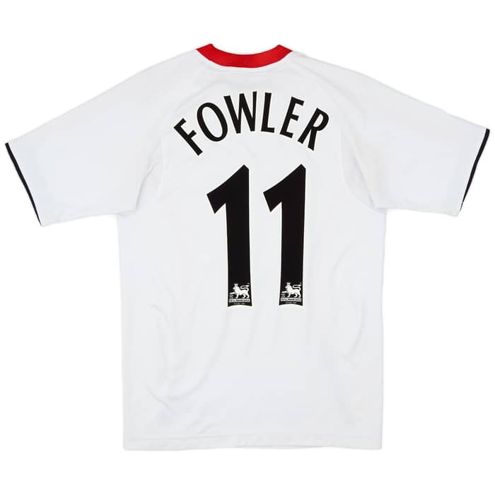 2005-06 Liverpool Away Shirt Fowler #11 - 5/10 - (S)